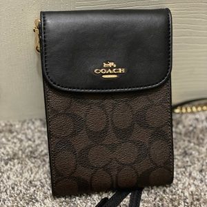 Authentic Coach cellphone purse